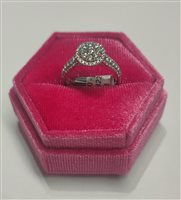 Anneau Artigianale Femme in Or blanc Diamante PS157650-14